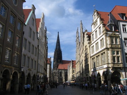 Promenade Münster im Sommer